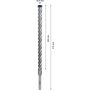 Bosch EXPERT SDS plus-7X 16x250x315mm