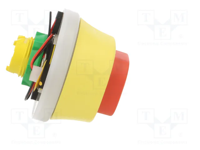 SCHNEIDER ELECTRIC Interruptor de emergencia Harmony XB5 22mm Rojo LED 230V