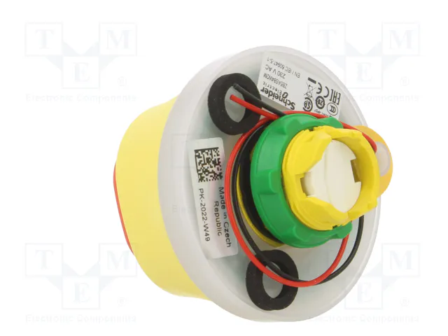 SCHNEIDER ELECTRIC Interruptor de emergencia Harmony XB5 22mm Rojo LED 230V