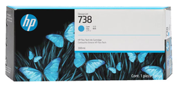 HP DESIGNJET 738 CARTUCHO CIAN 300ML