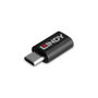 Lindy 71265 Cambiador de Género USB Type C Negro