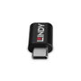 Lindy 71265 Cambiador de Género USB Type C Negro
