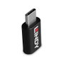 Lindy 71265 Cambiador de Género USB Type C Negro