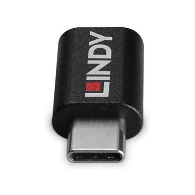 Lindy 71265 Cambiador de Género USB Type C Negro