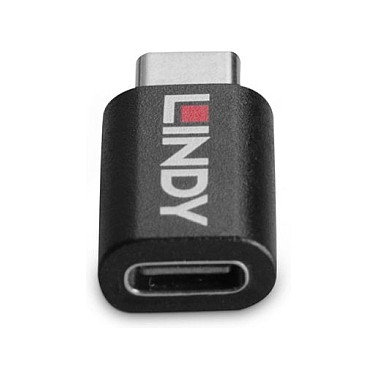Lindy 71265 Cambiador de Género USB Type C Negro