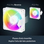 Arctic P12 Pro Reverse A-RGB 12cm Blanco