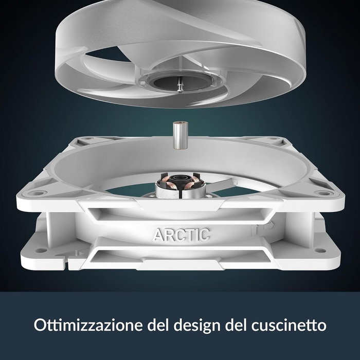 Arctic P12 Pro Reverse A-RGB 12cm Blanco