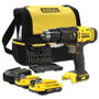 STANLEY Taladro Percutor V20 20V con Portabrocas de Apriete Rápido