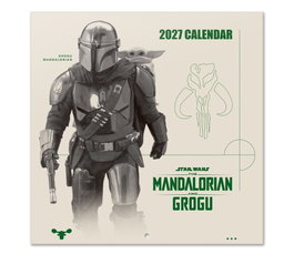 Grupo Erik Calendario de pared Star Wars The Mandalorian and Grogu 2027 30 x 30 cm