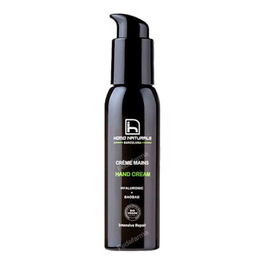HOMO NATURALS Crema de Manos para Hombre 100ml – Natural, Ecológica, Rápida Absorción con Ácido Hialurónico y Aloe Vera