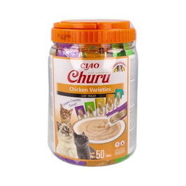 Churu Comida Húmeda para Gatos Sabor Pollo Bote 50P 700 gr