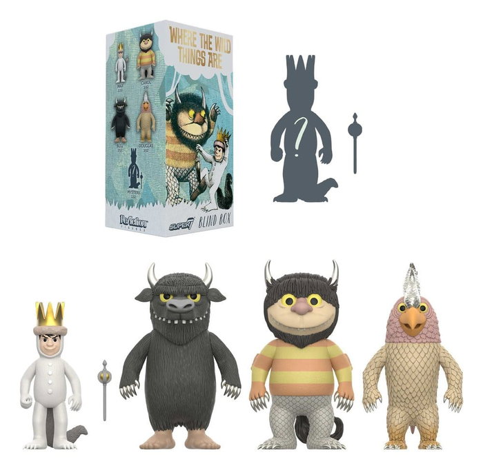 Super7 Where The Wild Things Are Figura Blind Box Wave 1 Display (12)