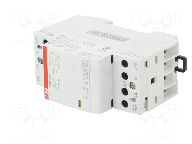 ABB ESB 25A Contactor de instalación 4-polar ABB ESB 25A Contactor de instalación 4-polar