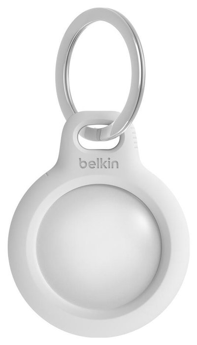 Belkin Soporte con Llavero para Apple AirTag, Blanco F8W973btWHT