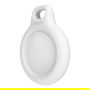 Belkin Llavero F8 W973Btwht con Funda Protectora para Apple AirTag, Diseño Minimalista y Resistente, Color Blanco