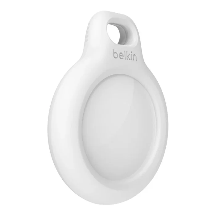 Belkin F8W973btWHT Funda con Llavero para Apple AirTag, Resistente a Rayones, Color Blanco Belkin F8W973btWHT Funda con Llavero para Apple AirTag, Resistente a Rayones, Color Blanco