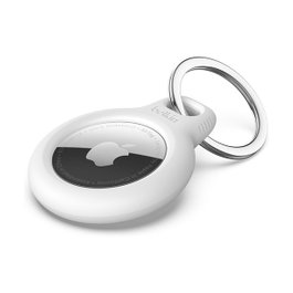 Belkin Soporte seguro con llavero para Apple AirTag, blanco