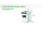 Leitz Destructora de Documentos IQ Slim Home Office, Capacidad Corte 10 Hojas, Partículas, Nivel Seguridad P4, Antiatascos, Silenciosa, Oficina Doméstica