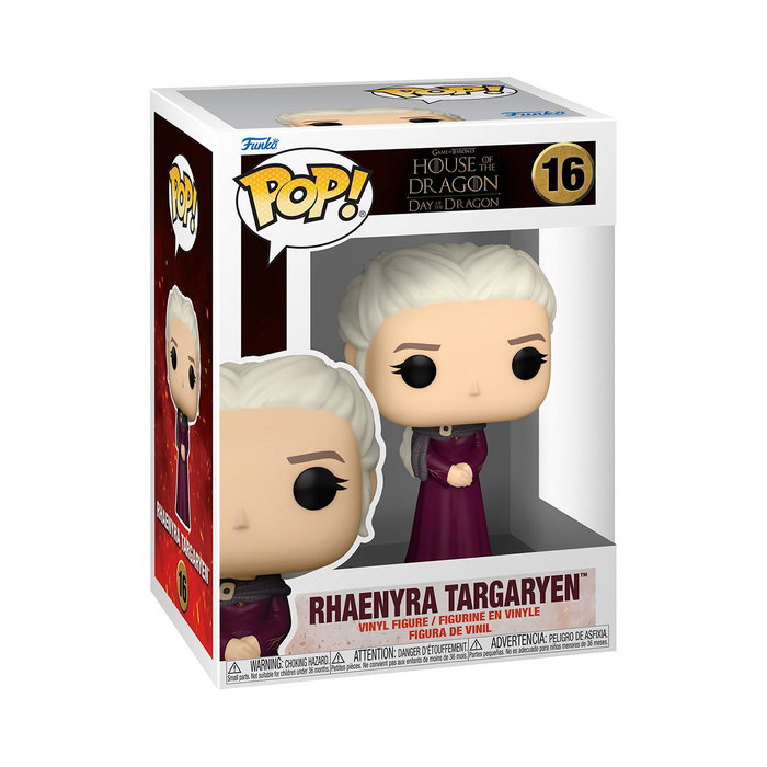 Funko Pop! House of the Dragon - Rhaenyra Targaryen con Vestido Real 79720 - Figura de Vinilo de 9.5 cm