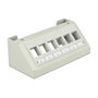 DeLOCK Panel Keystone Multimedia 6 Puertos Gris 86218