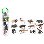 Collecta Tubo Mini Animales Salvajes 2 A1212-C Coleccion 12 Unidades