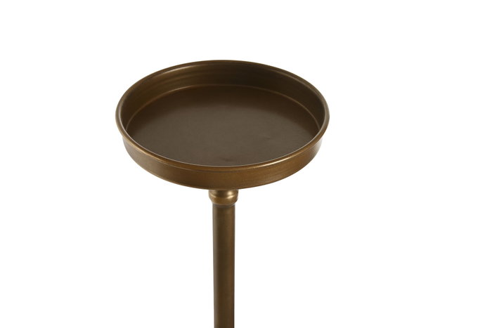 DKD Home Decor Portavelas Dorado Metal 21 x 78 x 21 cm DKD Home Decor Portavelas Dorado Metal 21 x 78 x 21 cm