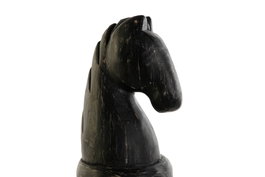 DKD Home Decor Figura Mango Ajedrez Tallado Surtido de 2 Unidades