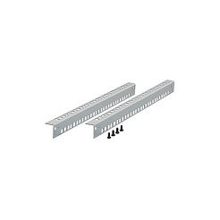 EFB Elektronik Rail de estantería 691676.15, Acero, Plata, 15U, 735.5 mm