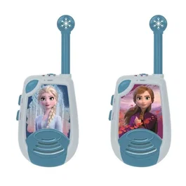 Lexibook Walkie-Talkie 3D La Reina de la Nieve Rango 2 km con Mensajes Morse Diseño 3D