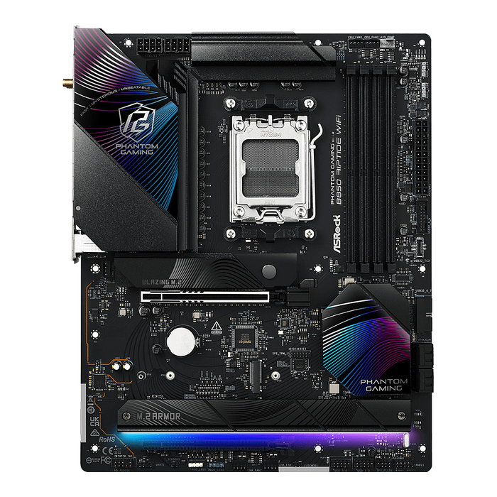 ASRock Phantom Gaming B850 Riptide WiFi AM5 ATX DDR5