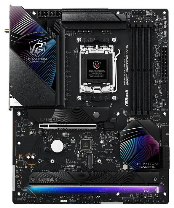 ASRock Phantom Gaming B850 Riptide WiFi AM5 ATX DDR5