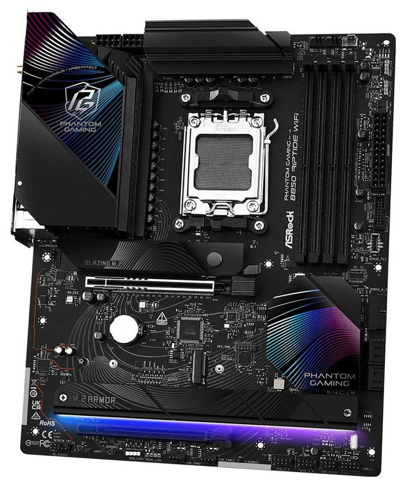 ASRock Phantom Gaming B850 Riptide WiFi AM5 ATX DDR5