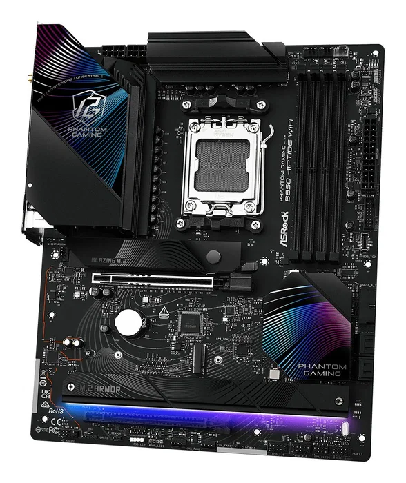 ASRock Phantom Gaming B850 Riptide WiFi AM5 ATX DDR5
