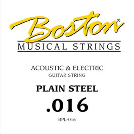 Cuerda Boston Eléctrica y Acústica 016 Acero