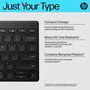 HP 355 Teclado Compacto Inalámbrico Multi-dispositivo Portugués para Escritorio y Portátil