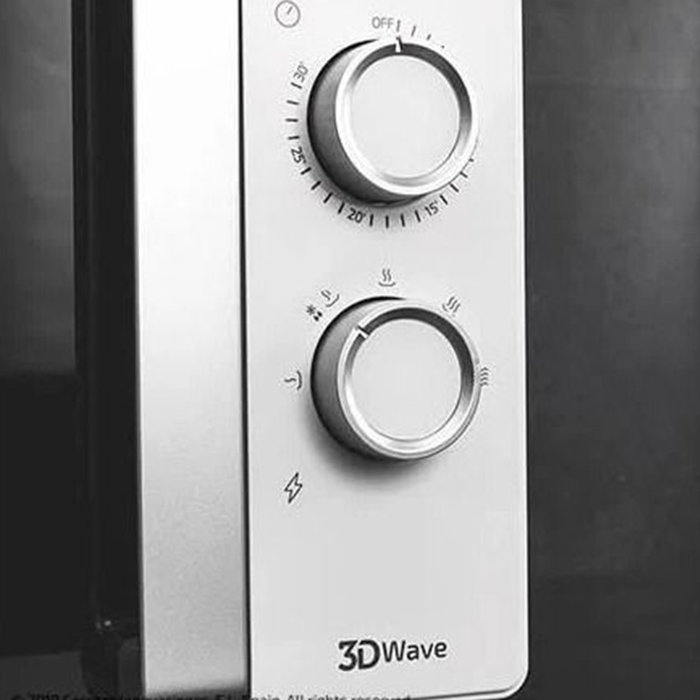 Cecotec 01546 Microondas Blanco ProClean 4010 Encimera 23 L 700 W Ready2Clean Full Crystal 3DWave Cecotec 01546 Microondas Blanco ProClean 4010 Encimera 23 L 700 W Ready2Clean Full Crystal 3DWave