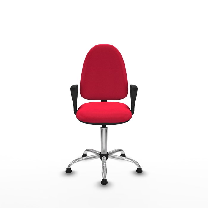 PIQUERAS Y CRESPO Silla de oficina Aýna Rojo con Brazos Fijos PIQUERAS Y CRESPO Silla de oficina Aýna Rojo con Brazos Fijos