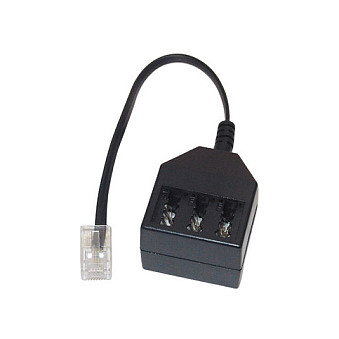 S-Impuls Cable de teléfono 71018-1 RJ11 a 3 x TAE NFN, 0,2 m S-Impuls Cable de teléfono 71018-1 RJ11 a 3 x TAE NFN, 0,2 m