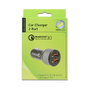 Navilock Adaptador de Carga para Coche con 2 x USB Tipo-A y Qualcomm Quick Charge 3.0