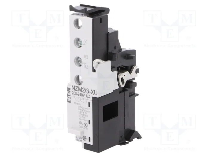 Eaton NZM2/3-XU208-240AC Disparador de subtensión 208-240VAC Eaton NZM2/3-XU208-240AC Disparador de subtensión 208-240VAC