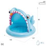 Intex Piscina Infantil Angler Fish 58400/58419Np Hinchable 127x102x86 Cm con Parasol 3D para Bebés +12 Meses