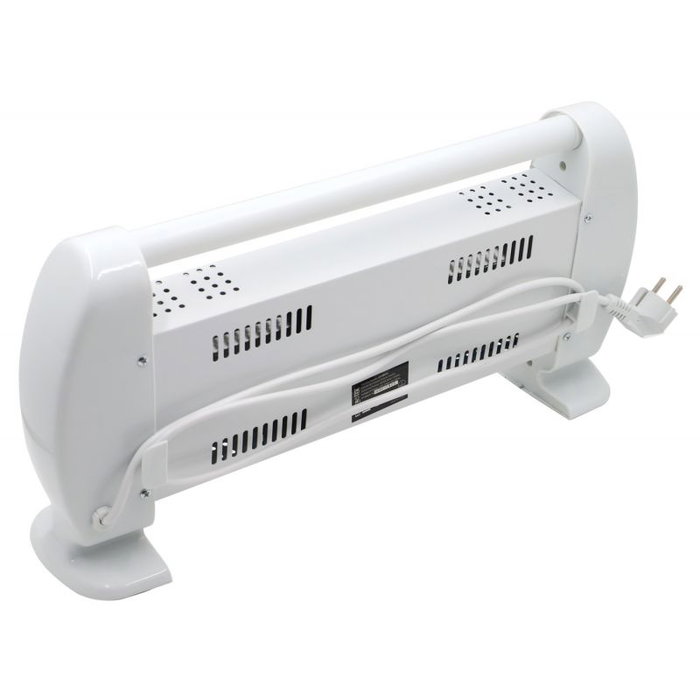 Thulos Estufa de Cuarzo ET-QH14 Radiador Calefactor Portátil 3 Ajustes de Calor 400W/800W/1200W con Seguridad antivuelco