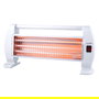 Thulos Estufa de Cuarzo ET-QH14 Radiador Calefactor Portátil 3 Ajustes de Calor 400W/800W/1200W con Seguridad antivuelco