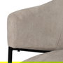 Silla Beige Tejido-Metal 54 X 60 X 78 cm (Set de 2)