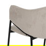 Silla Beige Tejido-Metal 54 X 60 X 78 cm (Set de 2)