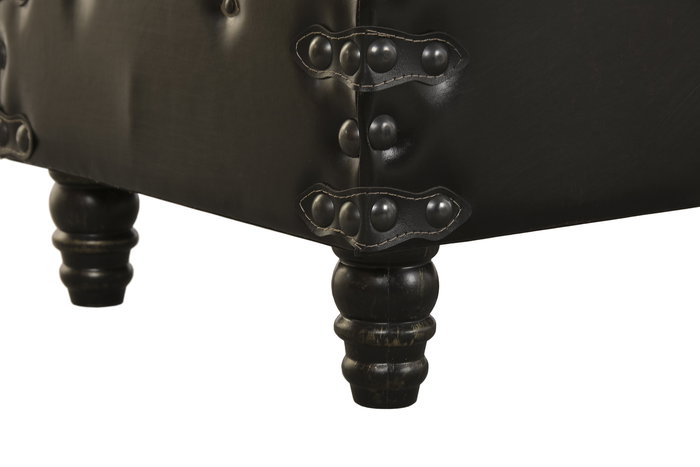 DKD Home Decor Descalzadora Vintage Negro 43 x 41 x 121 cm