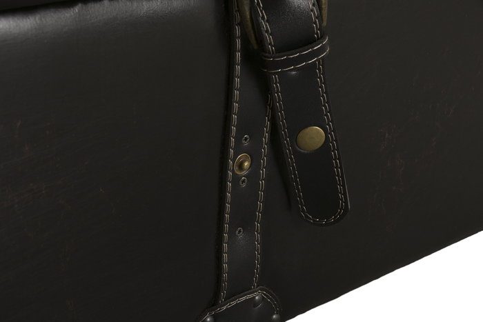 DKD Home Decor Descalzadora Vintage Negro 43 x 41 x 121 cm