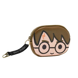 Harry Potter Monedero Pill Chibi Marrón