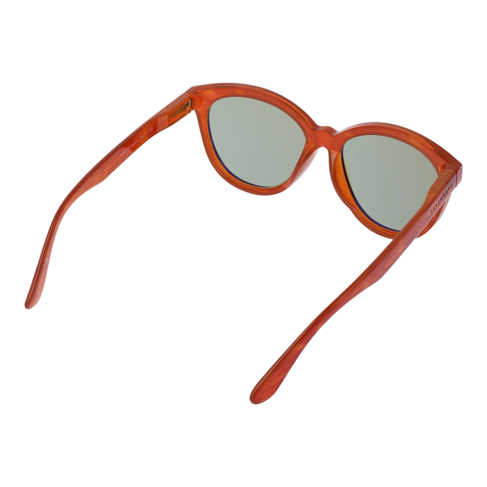 Serengeti SS573006 Gafas de sol con cristal verde y detalles naranjas