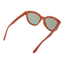Serengeti SS573006 Gafas de sol con cristal verde y detalles naranjas